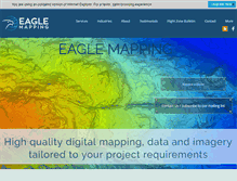 Tablet Screenshot of eaglemapping.com